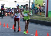 قهرمانی زورآوند و جعفرآبادی در مسابقه 20 کیلومتر پیاده‌روی قهرمانی کشور