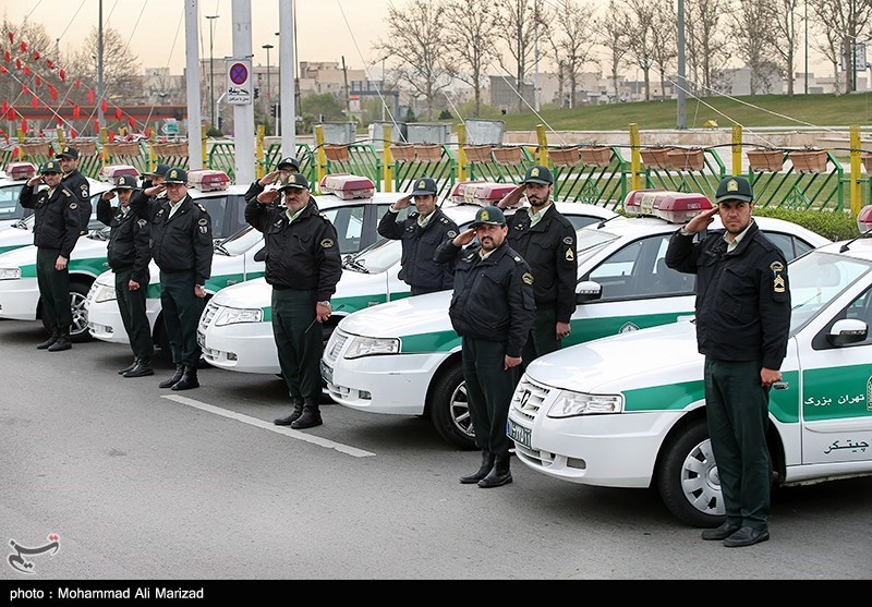 پوشش انتظامی 1630 پارک و تفرجگاه تهران توسط پلیس در روز طبیعت