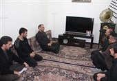 فرمانده سپاه کردستان با خانواده &quot;شهید نبی مجیدیان&quot; دیدار کرد