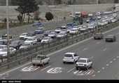 ترافیک در محورهای ارتباطی استان اصفهان نیمه سنگین است