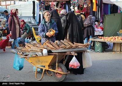 بازار محلی گیلان در نخستین روز سال