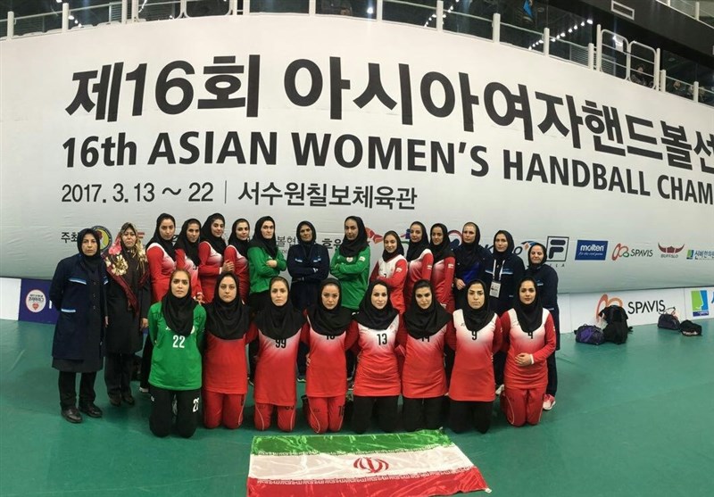 Iran Comes 7th in Asian Women&apos;s Handball Championship