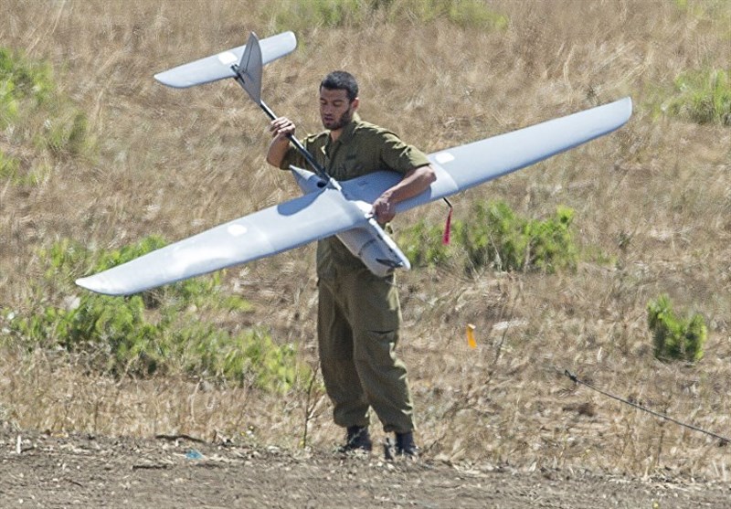 إسقاط طائرة مسیرة إسرائیلیة فی سوریا