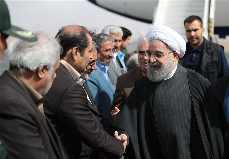 روحانی: تعزیز علاقات ایران وروسیا یصب فی مصلحة المنطقة