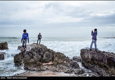 گردشگران نوروزی در چابهار