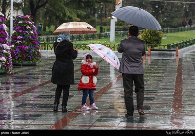 هوای بارانی تهران