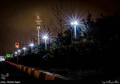 طهران تطفی أنوارها فی ساعة الأرض