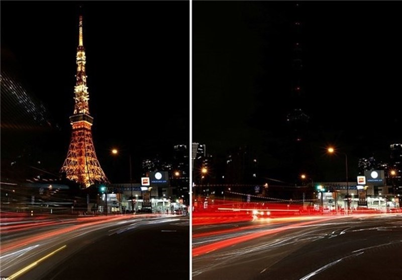 خاموش شدن معروف‌ترین نماد شهرهای جهان برای &quot;ساعت زمین&quot; + تصاویر