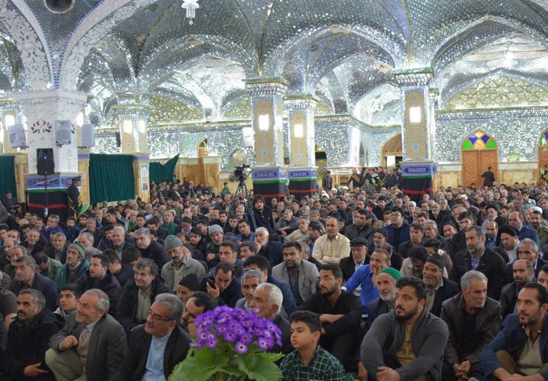 مراسم شهادت علی بن محمد باقر (ع) در مشهداردهال کاشان برگزار شد+تصاویر
