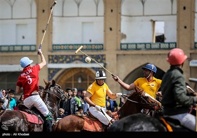 Game of Polo Played at Isfahan’s Naqsh-e Jahan Square