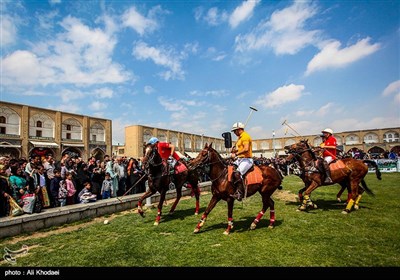مسابقات نمادین چوگان در میدان نقش جهان - اصفهان