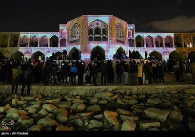 نورپردازی پل خواجو - اصفهان