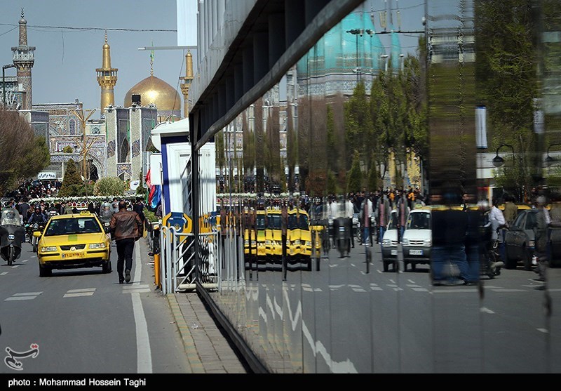 عکس خیابان امام رضا در مشهد