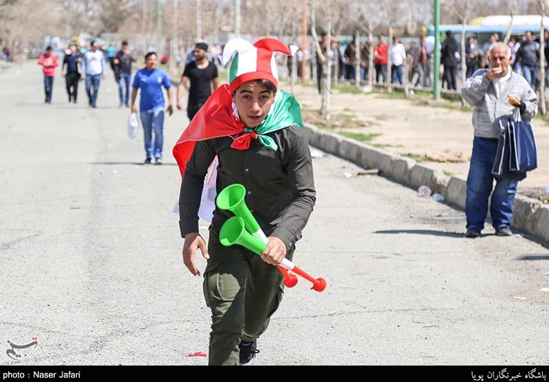حاشیه دیدار فوتبال ایران و چین