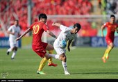 دیدار تیمهای ملی فوتبال ایران و چین