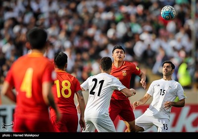 دیدار تیم‌های ملی فوتبال ایران و چین