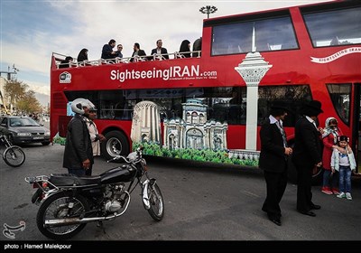 اتوبوس تور تهرانگردی در محله عودلاجان