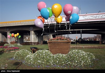 المان های نوروزی در مشهد -2