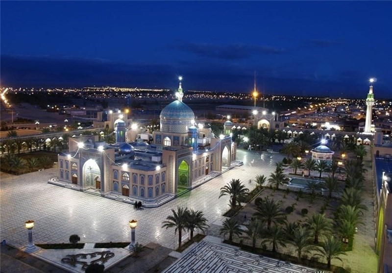 984 هزار زائر آستان حضرت حسین بن موسی الکاظم (ع) را زیارت کردند + تصاویر