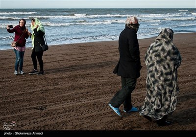 مسافران نوروزی در بابلسر