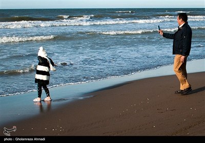 مسافران نوروزی در بابلسر