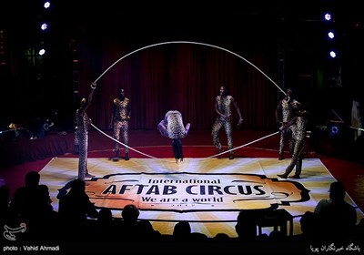 Aftab International Circus in Iran's Capital