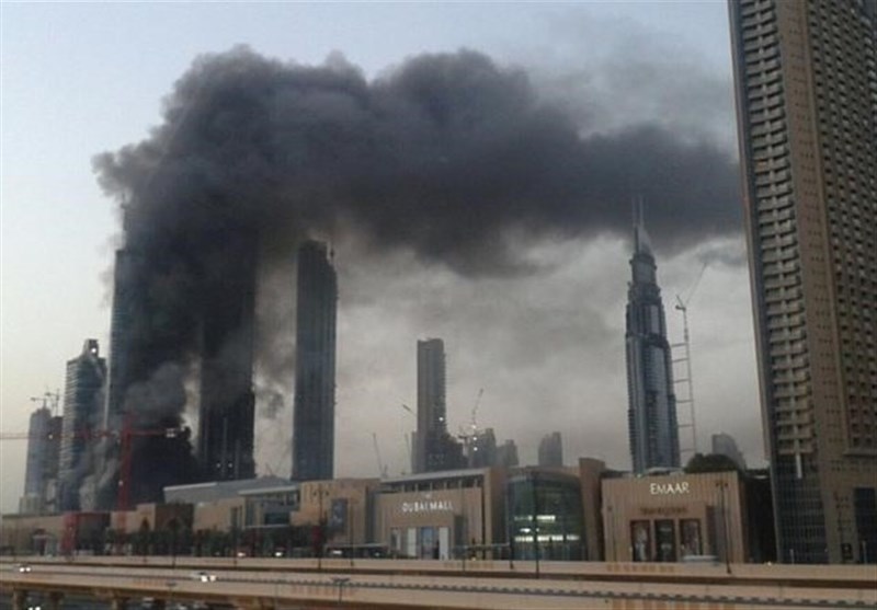 Fire Breaks Out at Under-Construction Dubai Skyscraper
