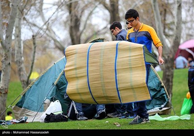 روز طبیعت در پارک ملت