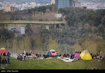 روز طبیعت در پارک طالقانی و بوستان آب و آتش