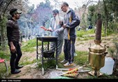 روز طبیعت در پارک طالقانی و بوستان آب و آتش