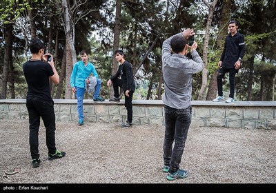 روز طبیعت در پارک طالقانی و بوستان آب و آتش