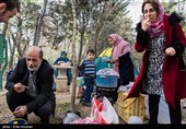روز طبیعت در پارک طالقانی و بوستان آب و آتش