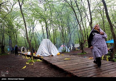 People in Iran Celebrate Nature Day