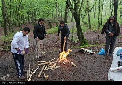 People in Iran Celebrate Nature Day