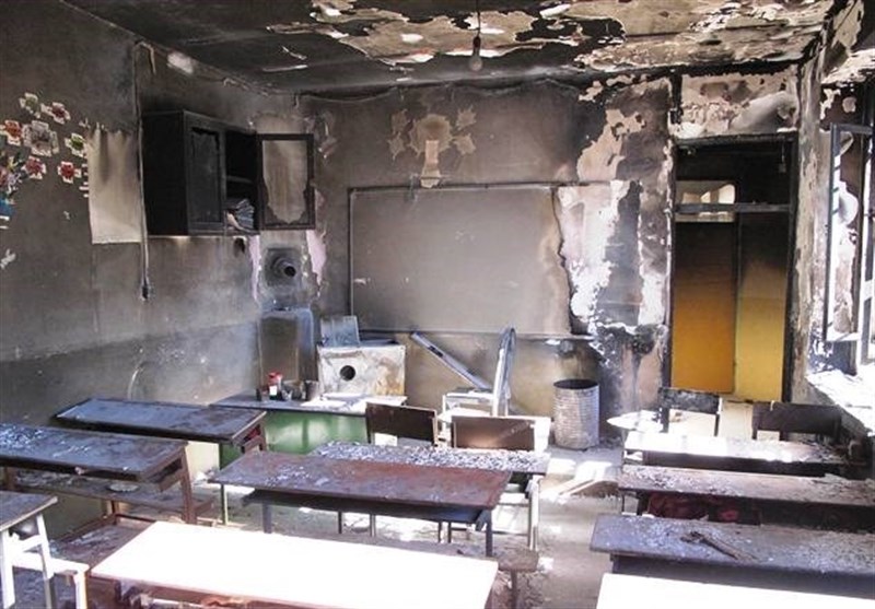 وقوع آتش‌سوزی در دبستان دخترانه‌ در زاهدان؛ 4 دانش آموز دچار سوختگی شدند