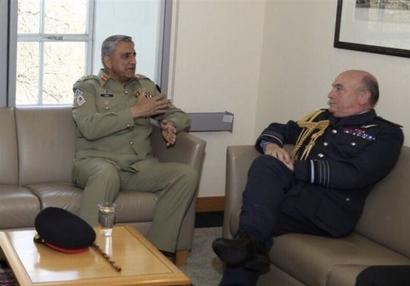 دیدارهای رئیس ستاد ارتش پاکستان در انگلیس+ عکس و فیلم