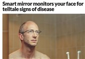 تشخیص بیماری با نگاه کردن در آینه + فیلم