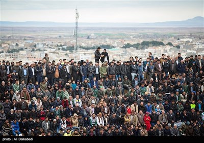 مسابقات کشتی با چوخه اسفراین - خراسان شمالی