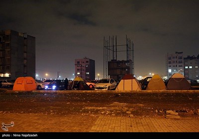 Aftershocks Hitting Northeastern Iran Force Residents to Live in Tents