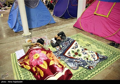 Aftershocks Hitting Northeastern Iran Force Residents to Live in Tents