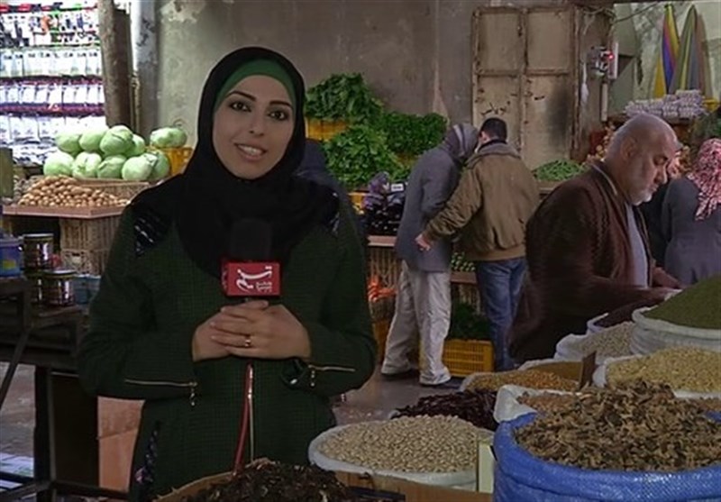 کامیرا تسنیم تجول فی ’’سوق الزاویة‘‘ فی غزة +صور وفیدیو