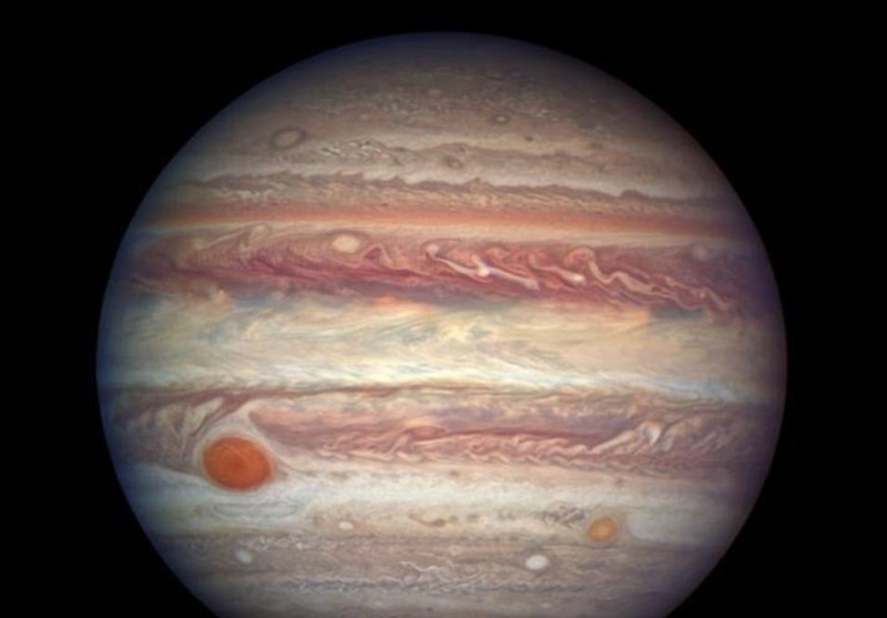 Jupiter’s Giant Red Spot Turning Orange