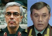 رؤسای ستادکل نیروهای مسلح ایران و روسیه حمله موشکی آمریکا به سوریه را محکوم کردند