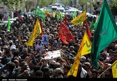 پیکر 7 شهید مدافع حرم در قم تشییع می‌شود