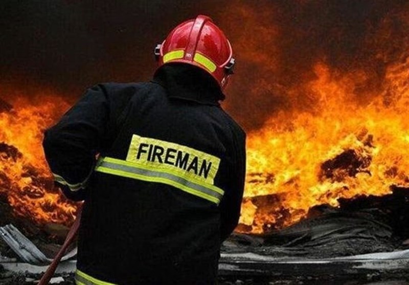 2 آتش نشان در آتش‌سوزی امروز سلیمانداراب رشت دچار سانحه شدند