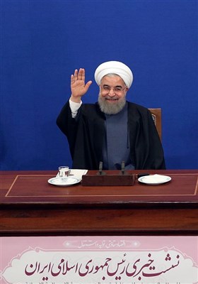 نشست خبری رئیس جمهور