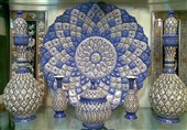 هنر &quot;میناکاری&quot; ترکیبی از فرهنگ و هنر آمیخته با آداب و رسوم مردم اصفهان