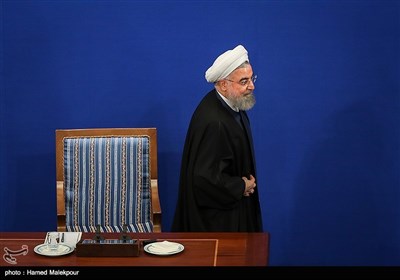 حجت‌الاسلام حسن روحانی رئیس جمهور در پایان نشست خبری