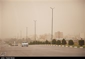 آلودگی و گردو غبار هوای اراک را فرا گرفت
