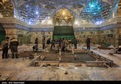 آغاز عملیات نصب ضریح امامین عسگرین (ع) در سامرا